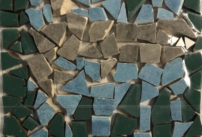 NHAMS shark mosaic, pregrout