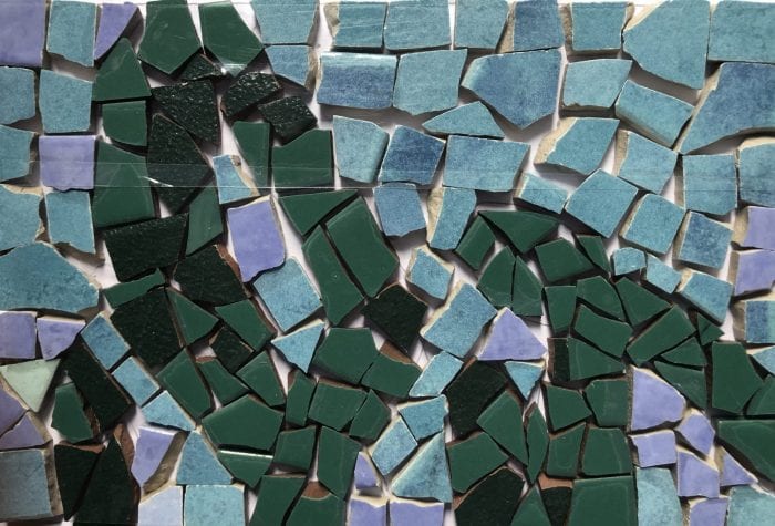 NHAMS seaweed mosaic, pregrout